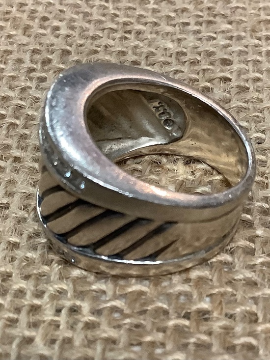 David Yurman Diamond Cable Band Ring Size: 6 - Picture 4 of 6